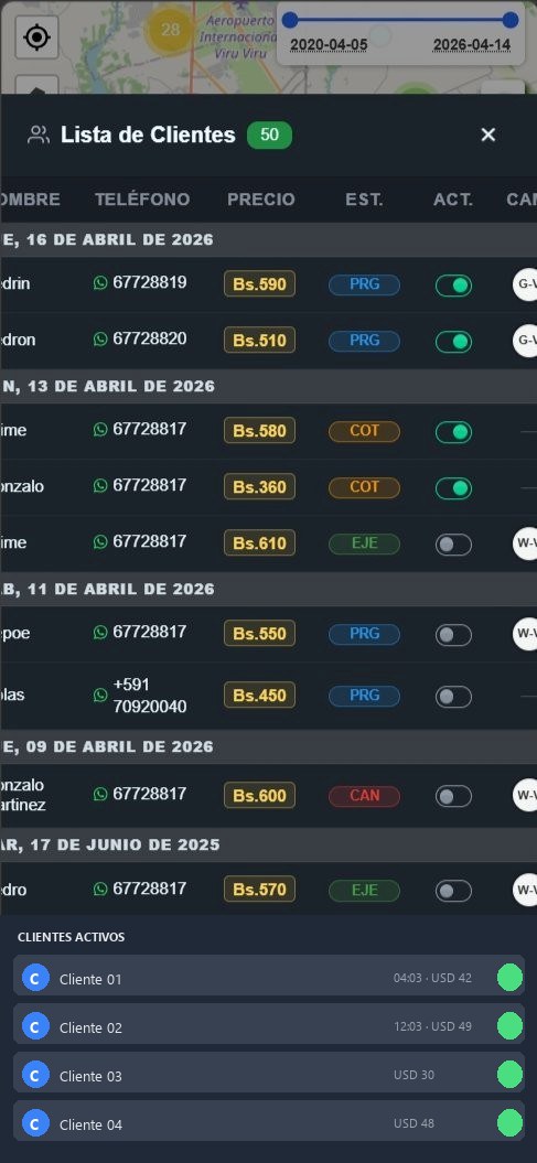 Cotizá, programá y controlá operaciones con logística de campo desde un solo lu…