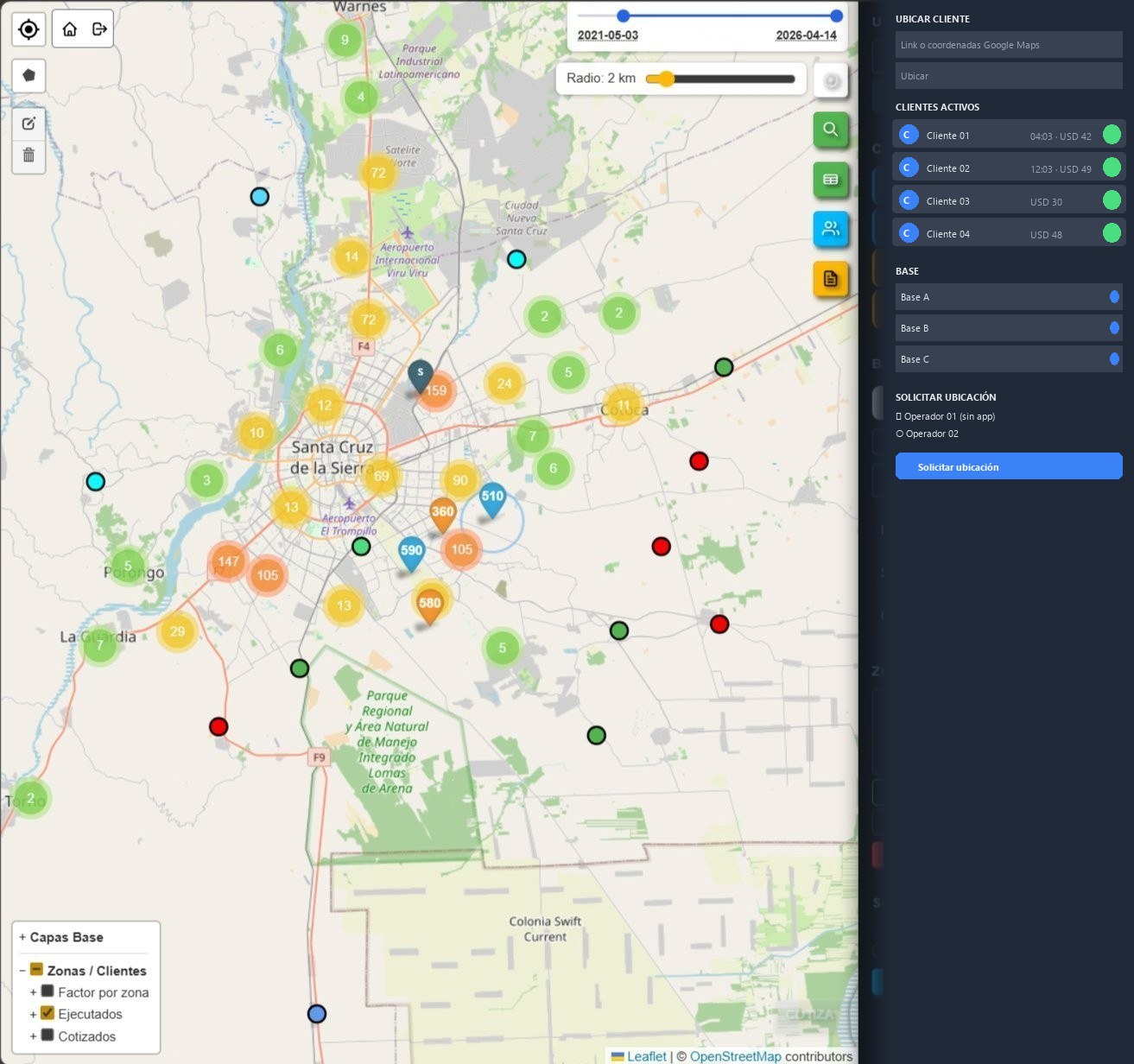 Cotizá, programá y controlá operaciones con logística de campo desde un solo lu…