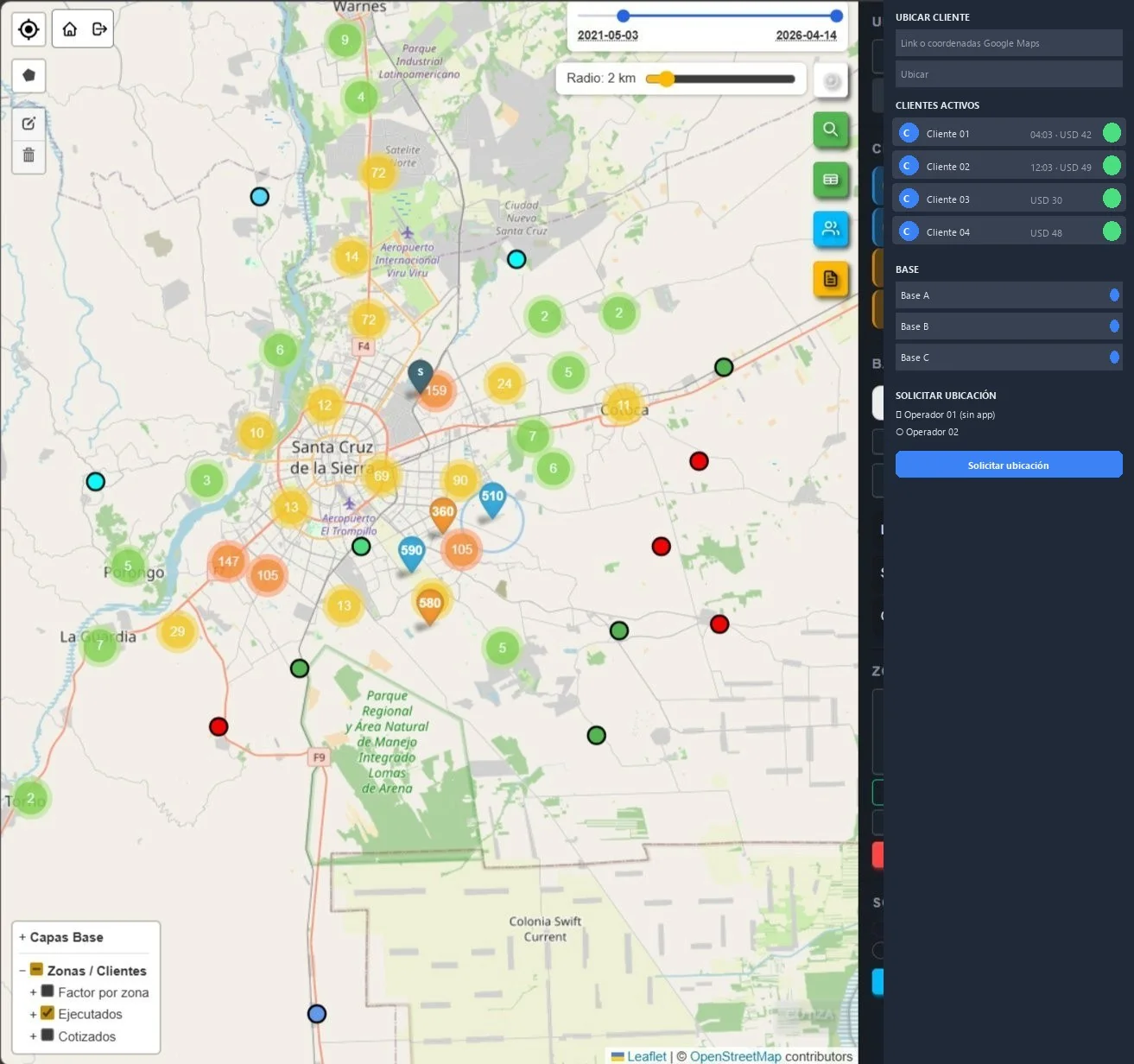 Cotizá, programá y controlá operaciones con logística de campo desde un solo lu…